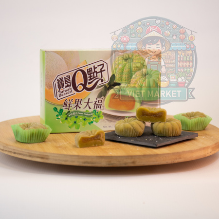 Q Brand Mochi Hami melón 210g
