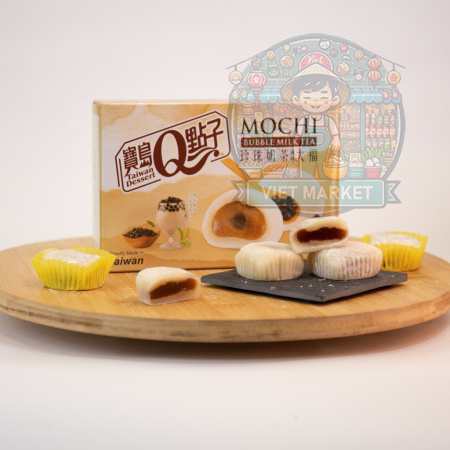 Q Brand Mochi s príchuťou bubble milk tea 210g