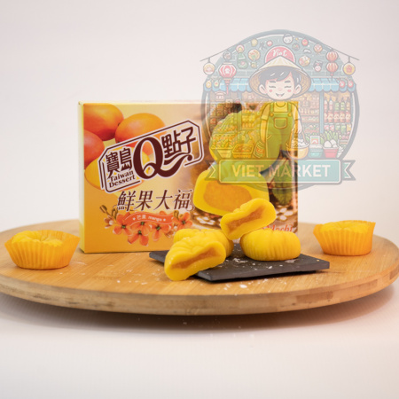 Q Brand Mochi s príchuťou mango 210g