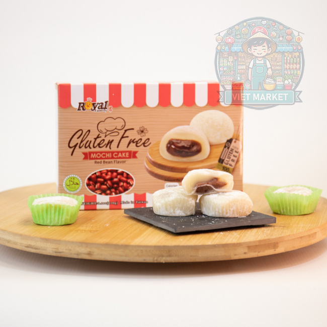 Royal Family Gluten free Mochi s príchuťou červenej fazule 210g
