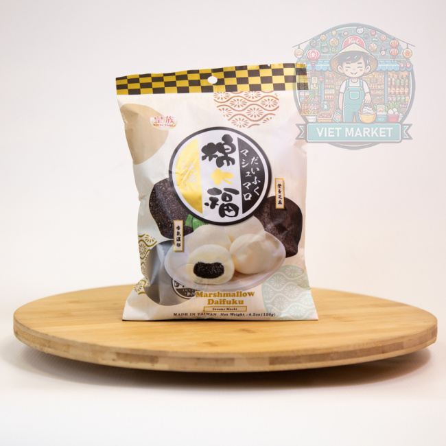Royal Family Mochi s príchuťou marshmallow Daifuku sezamu 120g