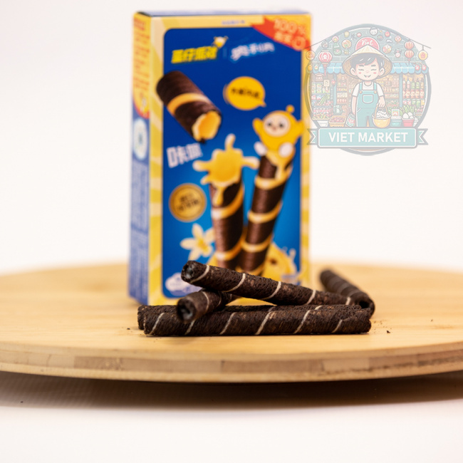 Oreo kakaové chrumkavé rolky s vanilkovou príchuťou  50g
