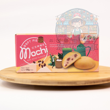 Bamboo House Mochi s príchuťou červenej fazule 120g
