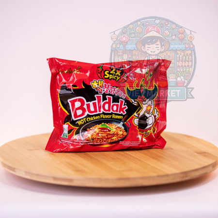 SAMYANG BULDAK 2x SPICY Instantná zmes na prípravu polievky s kuracou extra dvojitou pikantnou príchuťou 140g