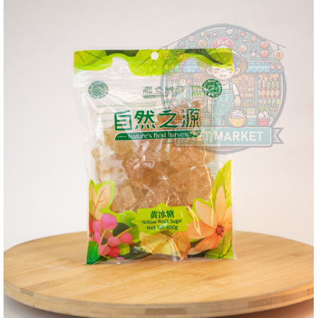 Nature's best harvest žltý kamenný cukor 400g