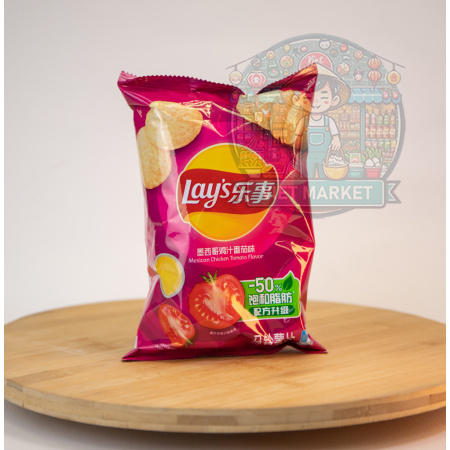 Lays chipsy s mexickou kuraco-paradajkovou príchuťou 70g