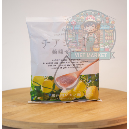 CHIA SEED JELLY Chia semienka v citrónovom želé 200g