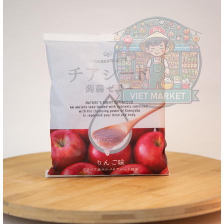 CHIA SEED JELLY Chia semienka v jablkovom želé 200g