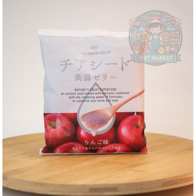 CHIA SEED JELLY Chia semienka v jablkovom želé 200g