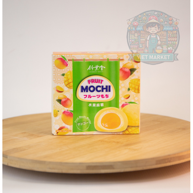 BAMBOO HOUSE Mochi ryžové koláčiky s príchuťou mango 120g