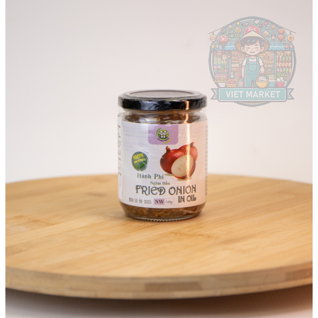 DOUBLE PANDA Fialová cibuľa nakladaná v oleji 140g