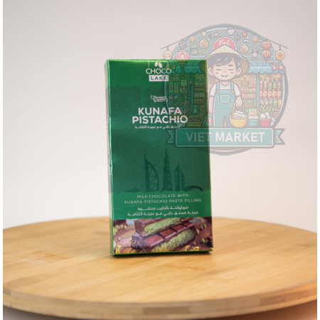 Choco Lake Dubajská čokoláda Kunafa pistácia 190g