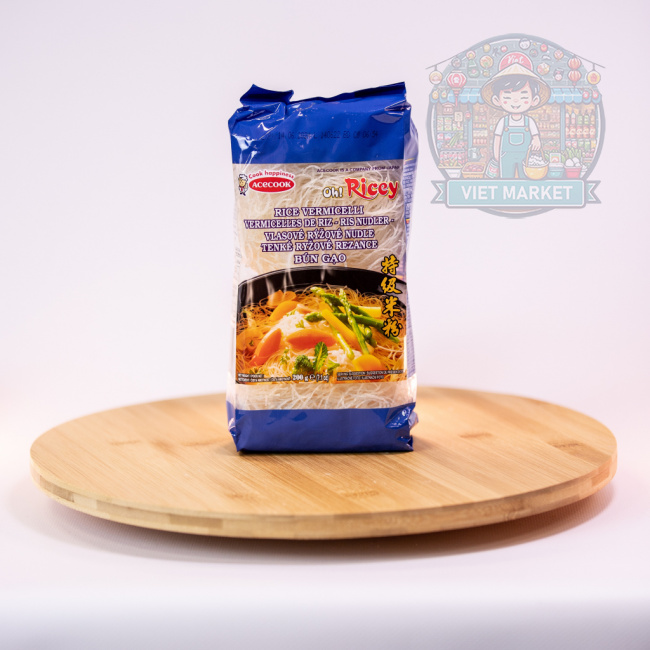 ACECOOK Ryžové rezance tenké 400g