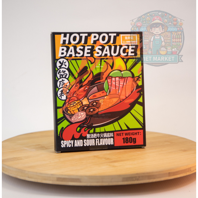 HOT POT LJX korenie na hovädzie mäso - pikantné a kyslé 180g