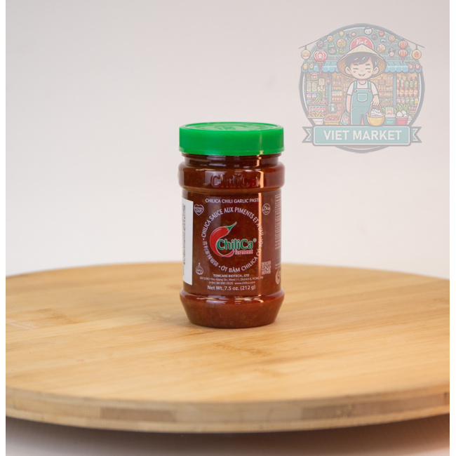 CHILICA Čili pasta s cesnakom 212g