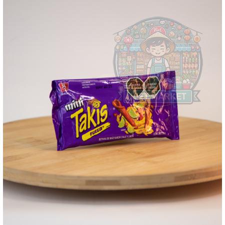 Takis trubičky s príchuťou čili a limetka 35g