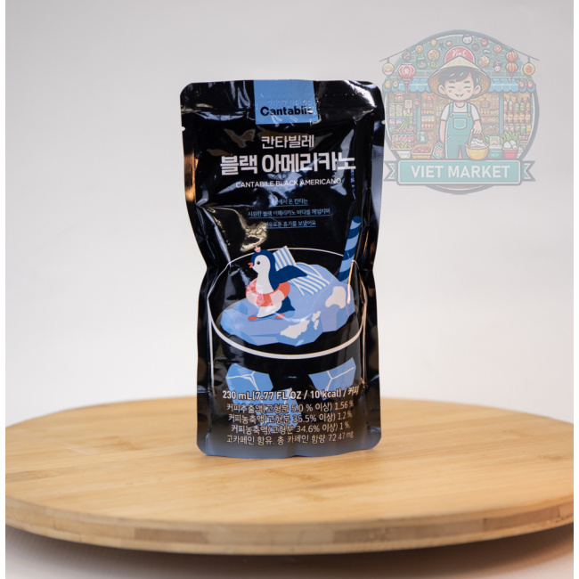 CANTABILE Kávový nápoj black Americano 230ml