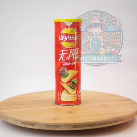 LAYS Zemiakové lupienky s BBQ príchuťou 90g