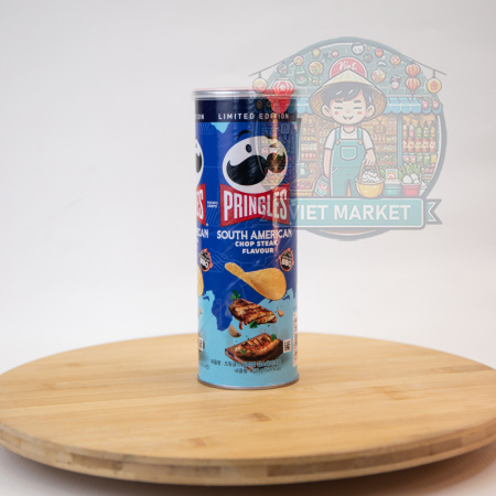 PRINGLES Zemiakové lupienky s príchuťou amerického steaku 100g