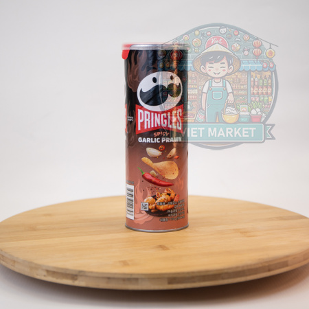 PRINGLES Zemiakové lupienky s príchuťou cesnaku 110g 
