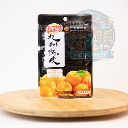 GUANGDONG Konzervovaná pomarančová kôra s cukrom a sladidlami 45g 