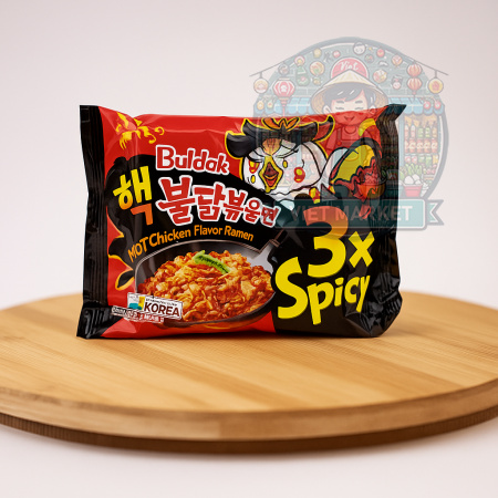 SAMYANG Instantná zmes na prípravu rezancov s trojnásobnou pikantnou kuracou príchuťou 140g