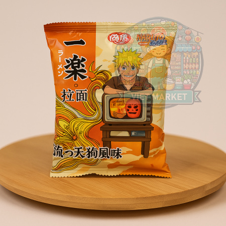 NARUTO Instantná zmes na prípravu rezancov s príchuťou zeleniny a kuraťa 92g