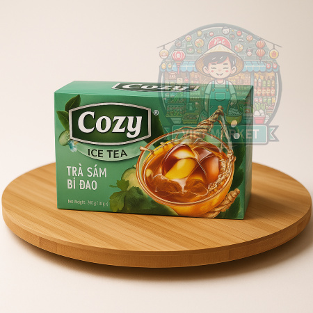 COZY ICE  ľadový čaj s príchuťou ženšeňu a voskovej tekvice 240g