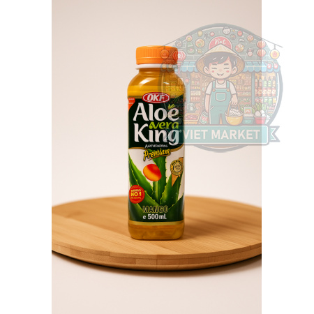 OKF ALOE VERA KING Nealkoholický nesýtený nápoj s príchuťou mango 500ml