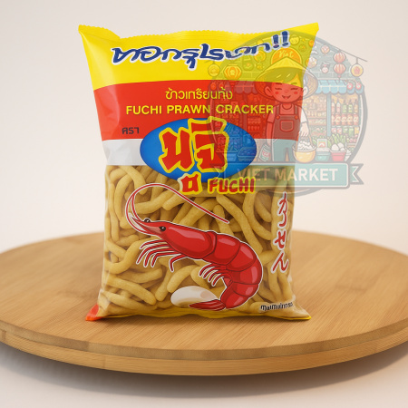 FUCHI Chrumkavé krekry s originál krevetovou príchuťou 75g