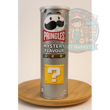 PRINGLES Super Mario chipsy s pikantnou tajomnou príchuťou 165g