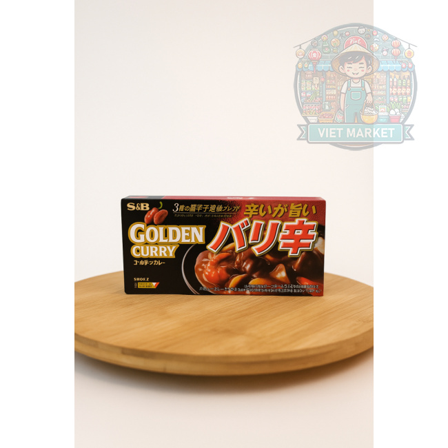 S&B Golden Curry extra pikantná zápražka na zahustenie omáčky 198g