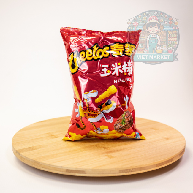 CHEETOS Kukuričné chrumky s príchuťou japonského steaku 90g