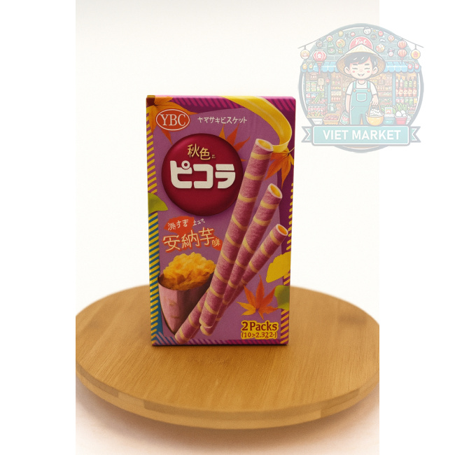 YBC Tyčinky s náplňou s príchuťou zo sladkých zemiakov 49g