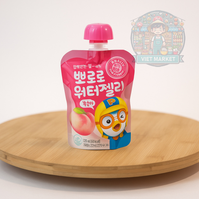 PALDO Pororo vodné želé s príchuťou broskyne 120ml