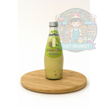 COOL TIME Nealkoholický nesýtený mliečny nápoj s príchuťou žltý melón 290ml