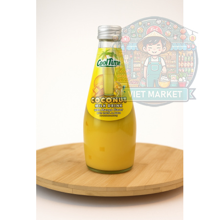 COOL TIME Nealkoholický nesýtený mliečny nápoj s príchuťou manga 290ml