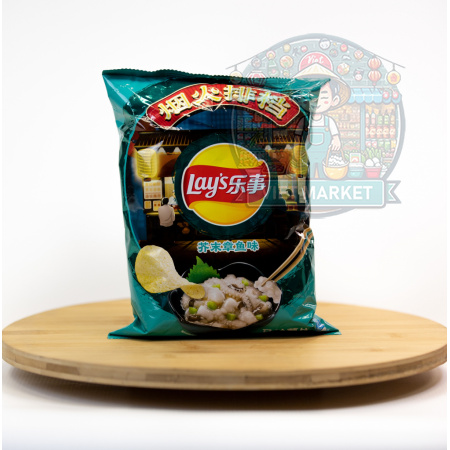 Lays chipsy s príchuťou chobotnice 70g