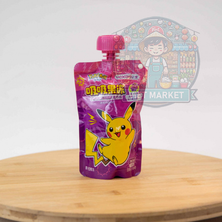 YIZHI Pokemón želé kapsička s príchuťou červené hrozno 150g