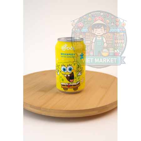 QDOL SpongeBob Nealkoholický sýtený nápoj s limetkovou príchuťou 330ml