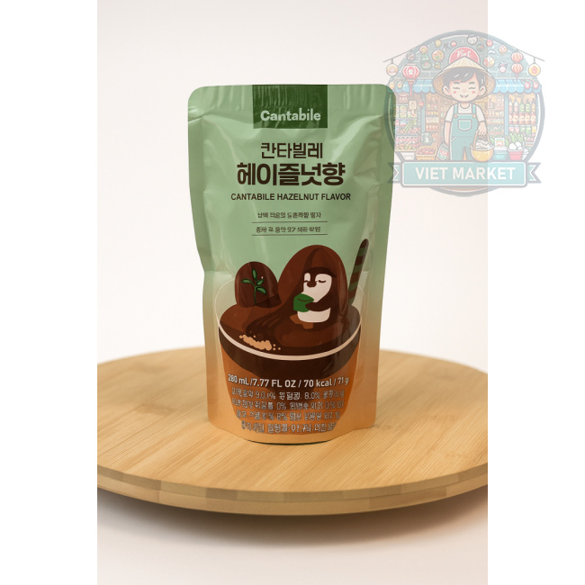 CANTABILE Kávový nápoj s orieškovou príchuťou 230ml