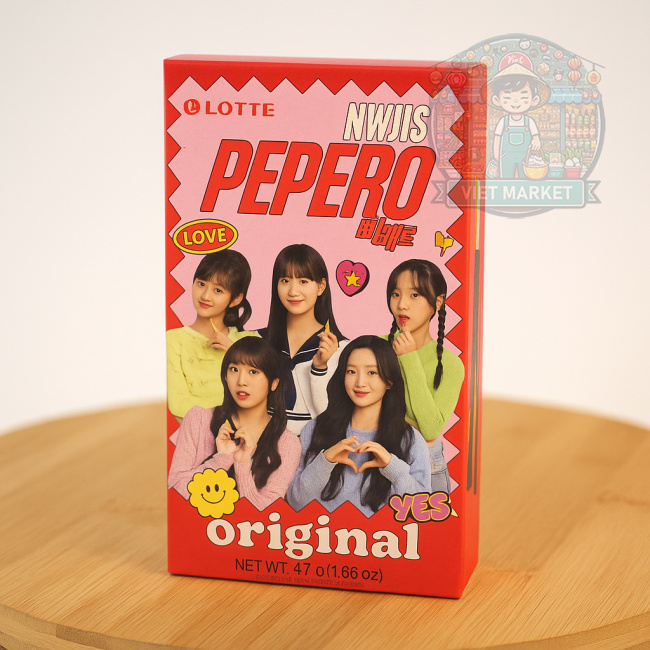 LOTTE PEPERO NWJNS EDÍCIA Tyčinky máčané v čokoláde originál 47g