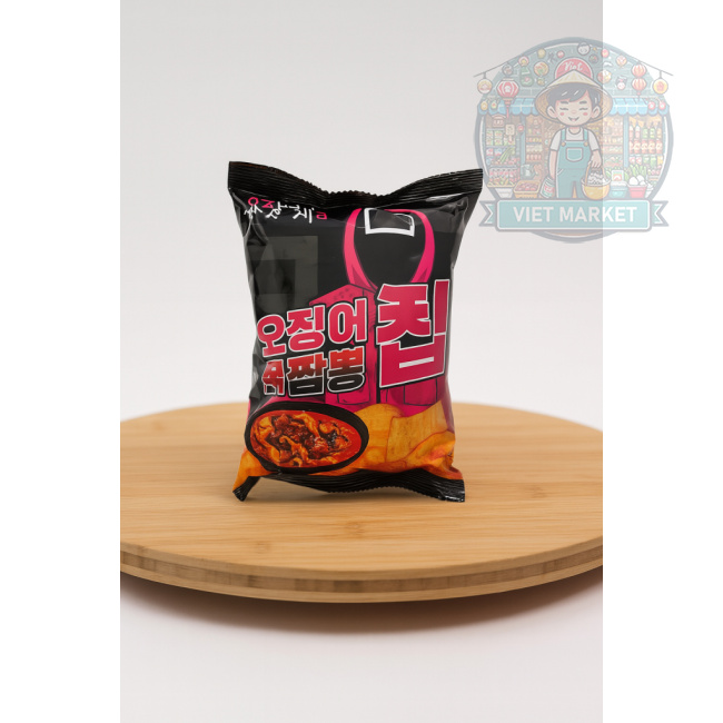 SQUID GAME Lupienky s príchuťou pikantnej Jjamppong polievky s morskými plodmi 50g