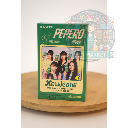 LOTTE PEPERO NWJNS EDÍCIA Tyčinky z praclíkového cesta s príchuťou mandlí 32g