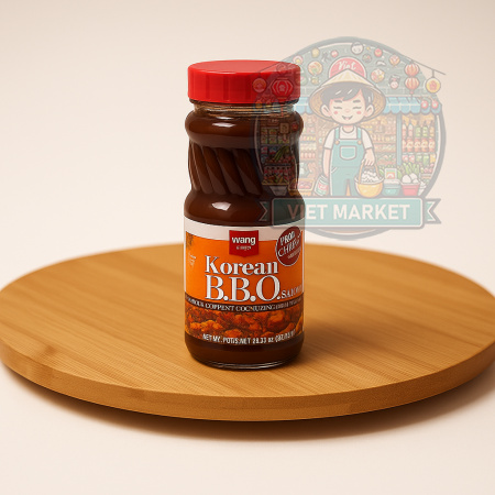 WANG Kórejská omáčka s príchuťou Gochujang na prípravu bravčového a kuracieho mäsa 840g