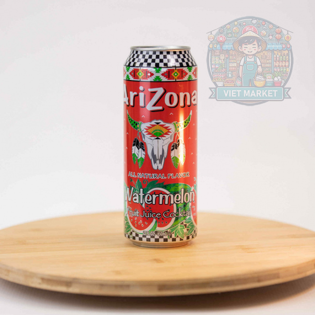 ARIZONA Nealkoholický nesýtený ovocný džúsový koktail s príchuťou vodného melónu 650ml