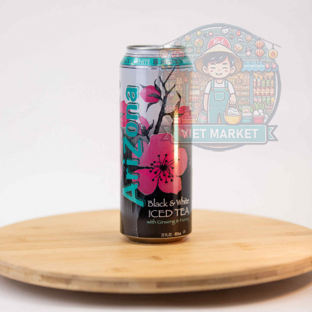 ARIZONA Nealkoholický nesýtený ľadový čaj z čierneho a bieleho čaju s ženšenom a medom 650ml