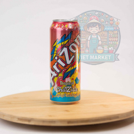 ARIZONA Nealkoholický nesýtený ovocný džúsový koktail s príchuťou tropical 650ml