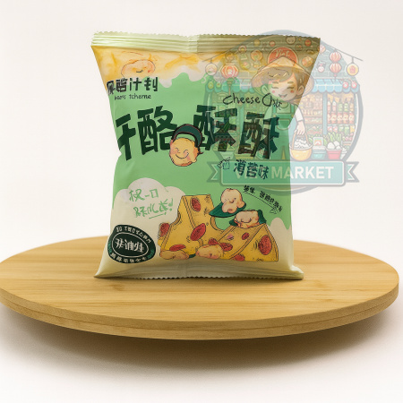 Cheese Plan Syrové crispy s príchuťou morských rias 35g