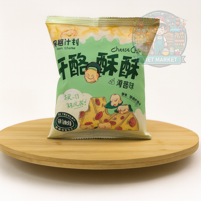 Cheese Plan Syrové crispy s príchuťou morských rias 35g